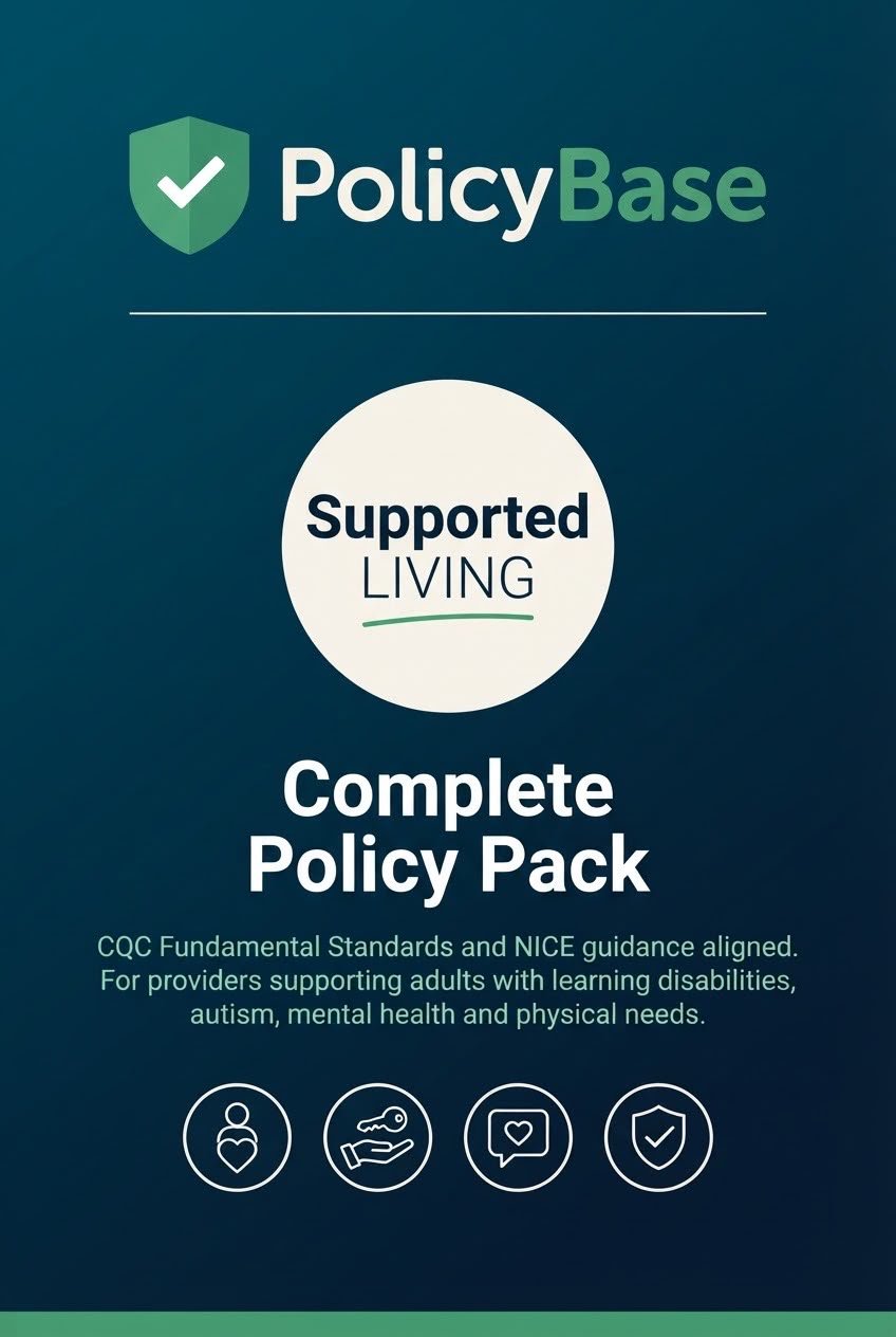 Supported Living — Complete Policy Pack