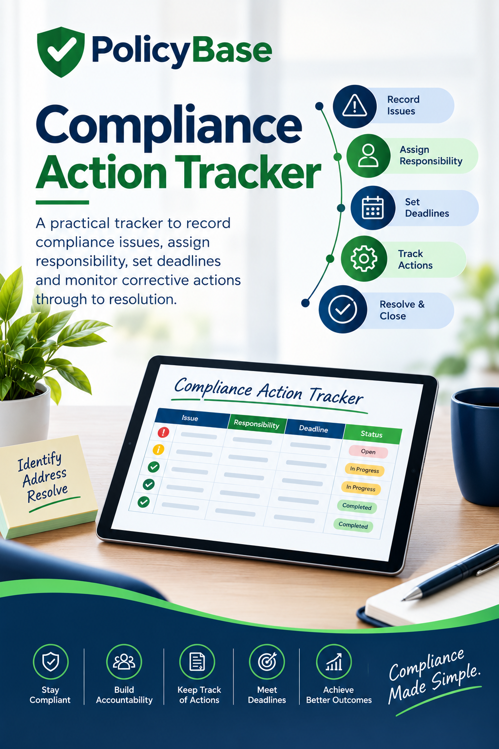Compliance Action Tracker