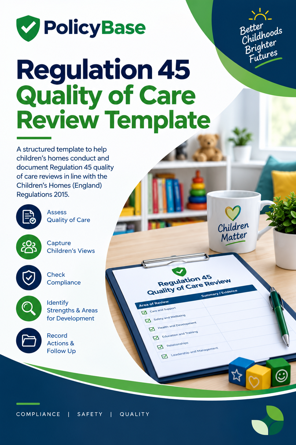 Regulation 45 Quality of Care Review Template