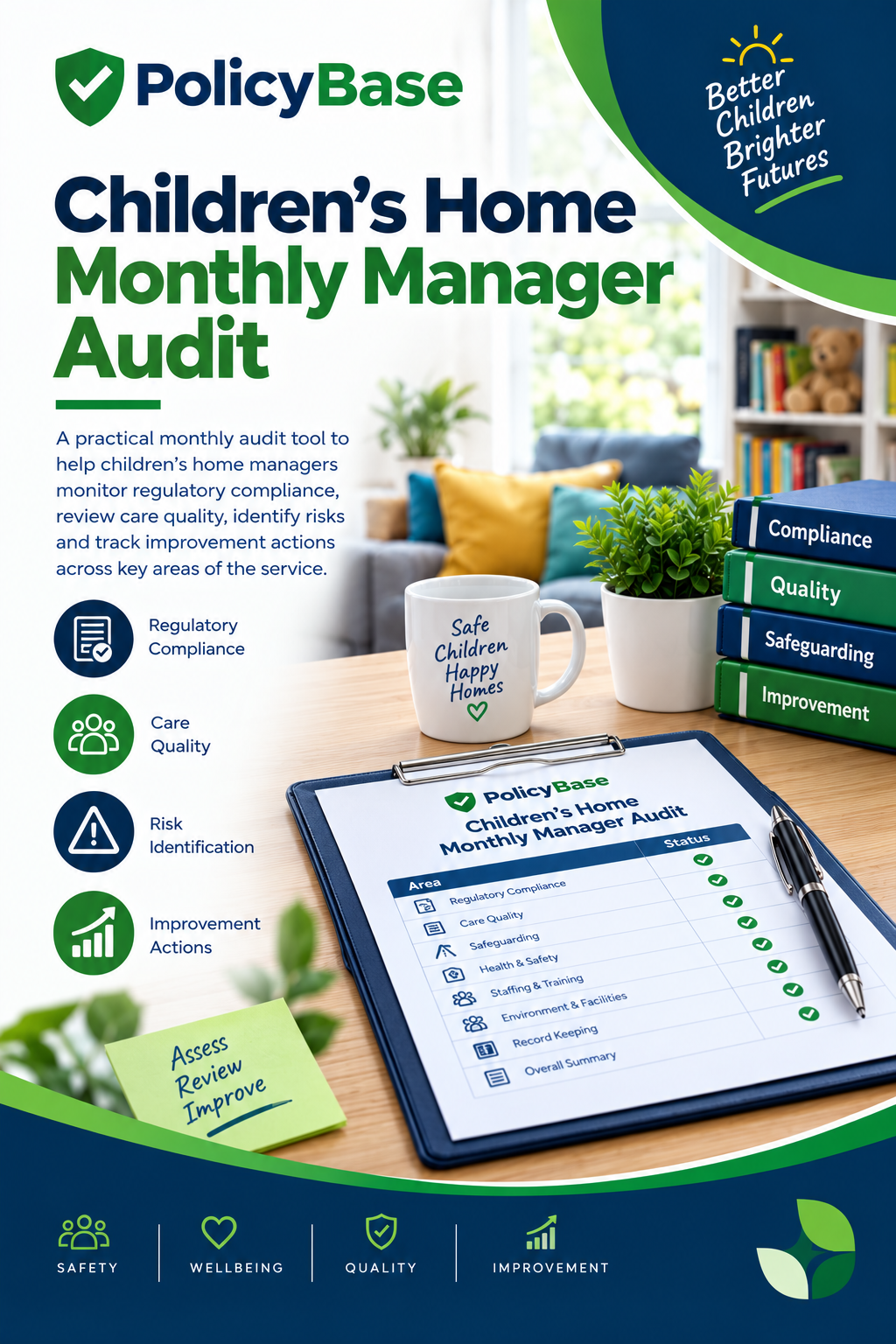 Children's Home Monthly Manager Audit