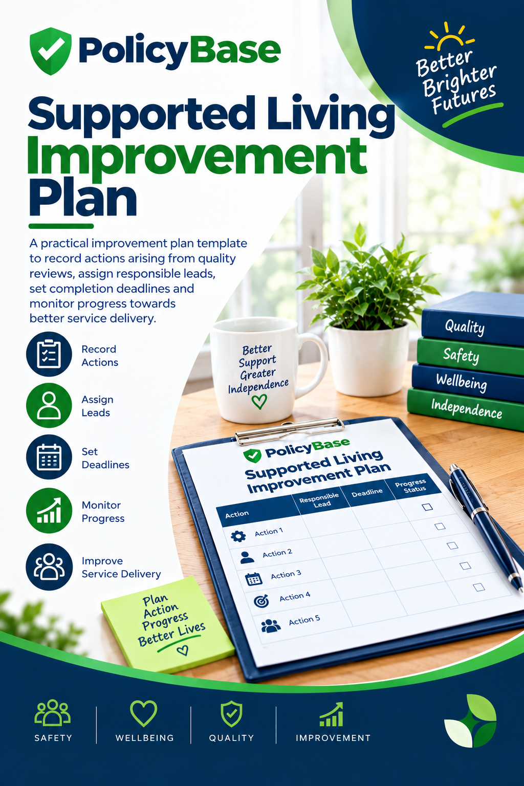 Supported Living Improvement Plan