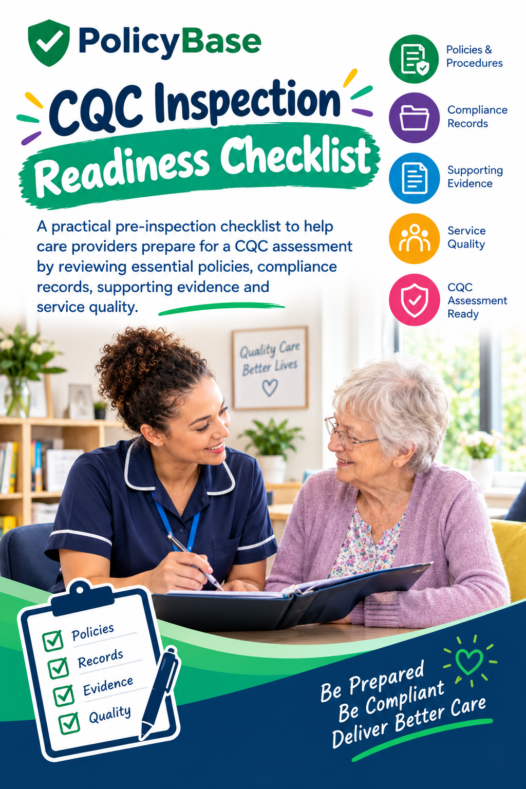 CQC Inspection Readiness Checklist