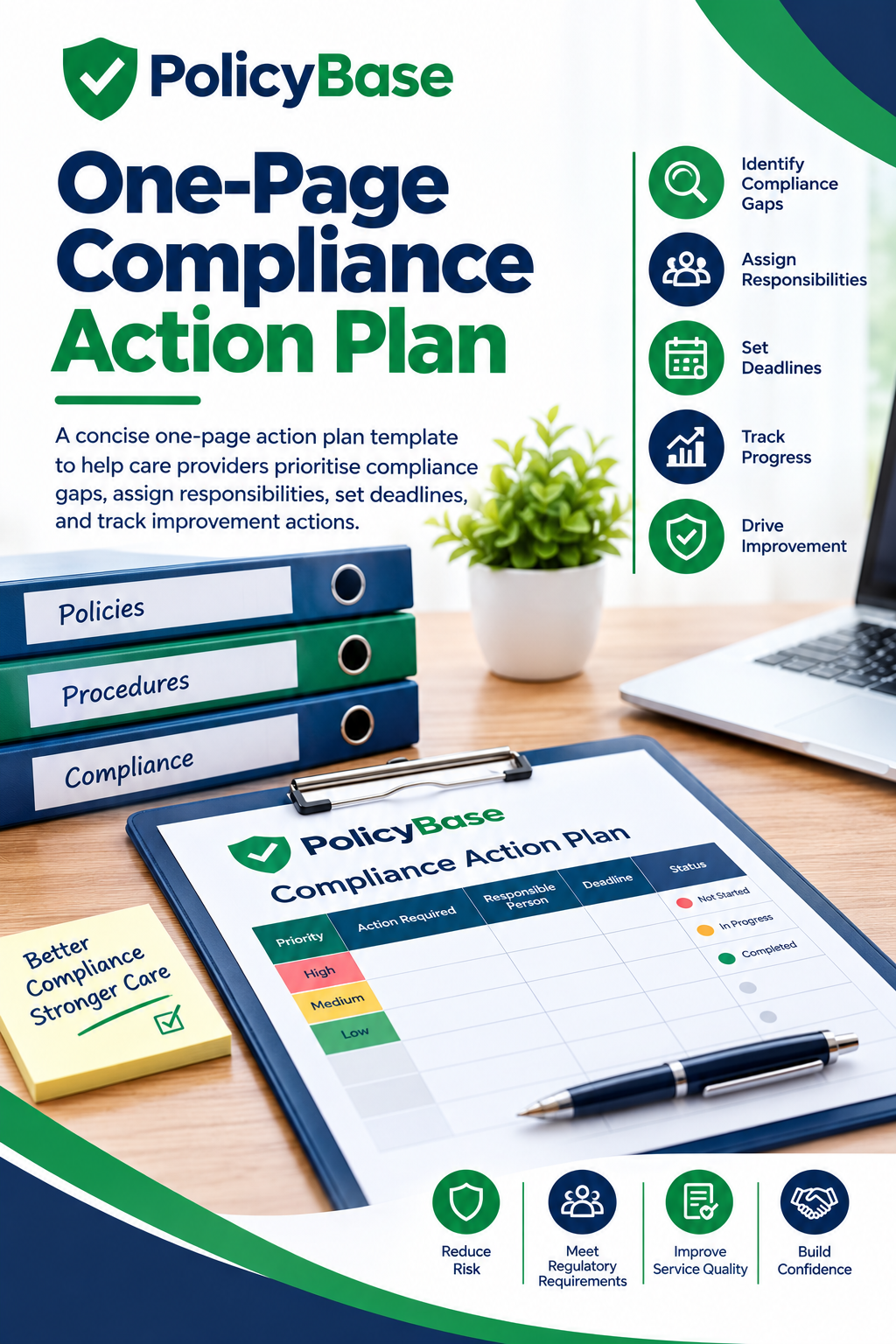 One-Page Compliance Action Plan